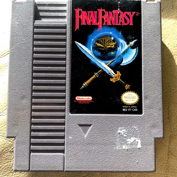 Other - Final Fantasy - NES - Missing back label